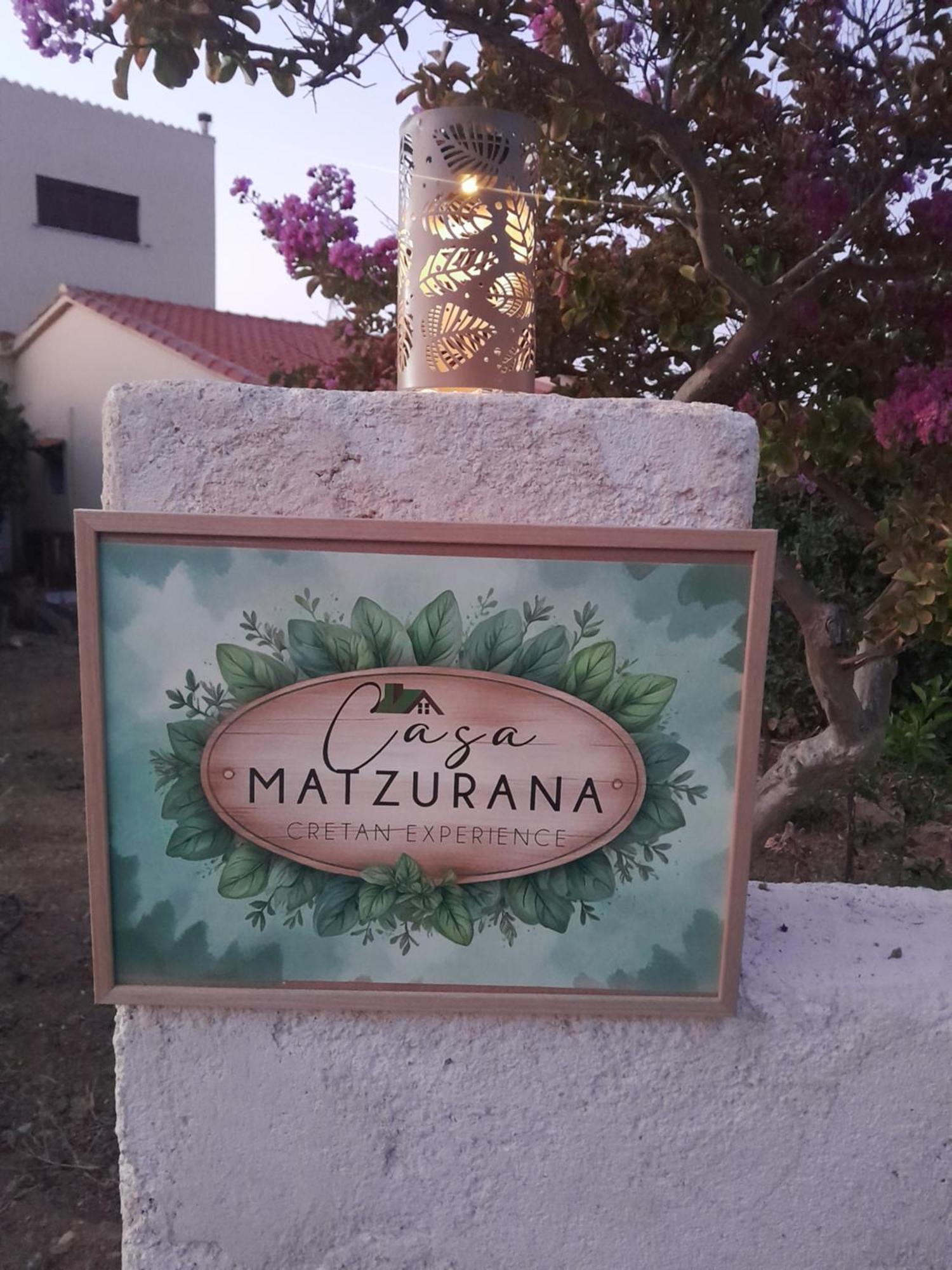 Casa Matzurana Villa Kounoupidhianá Eksteriør billede